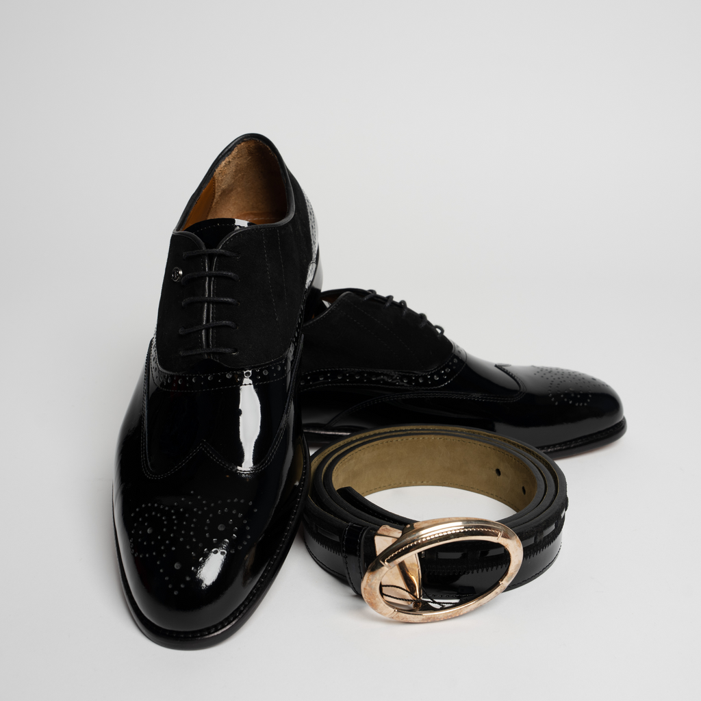 The Imperial Wingtip Oxford — Black