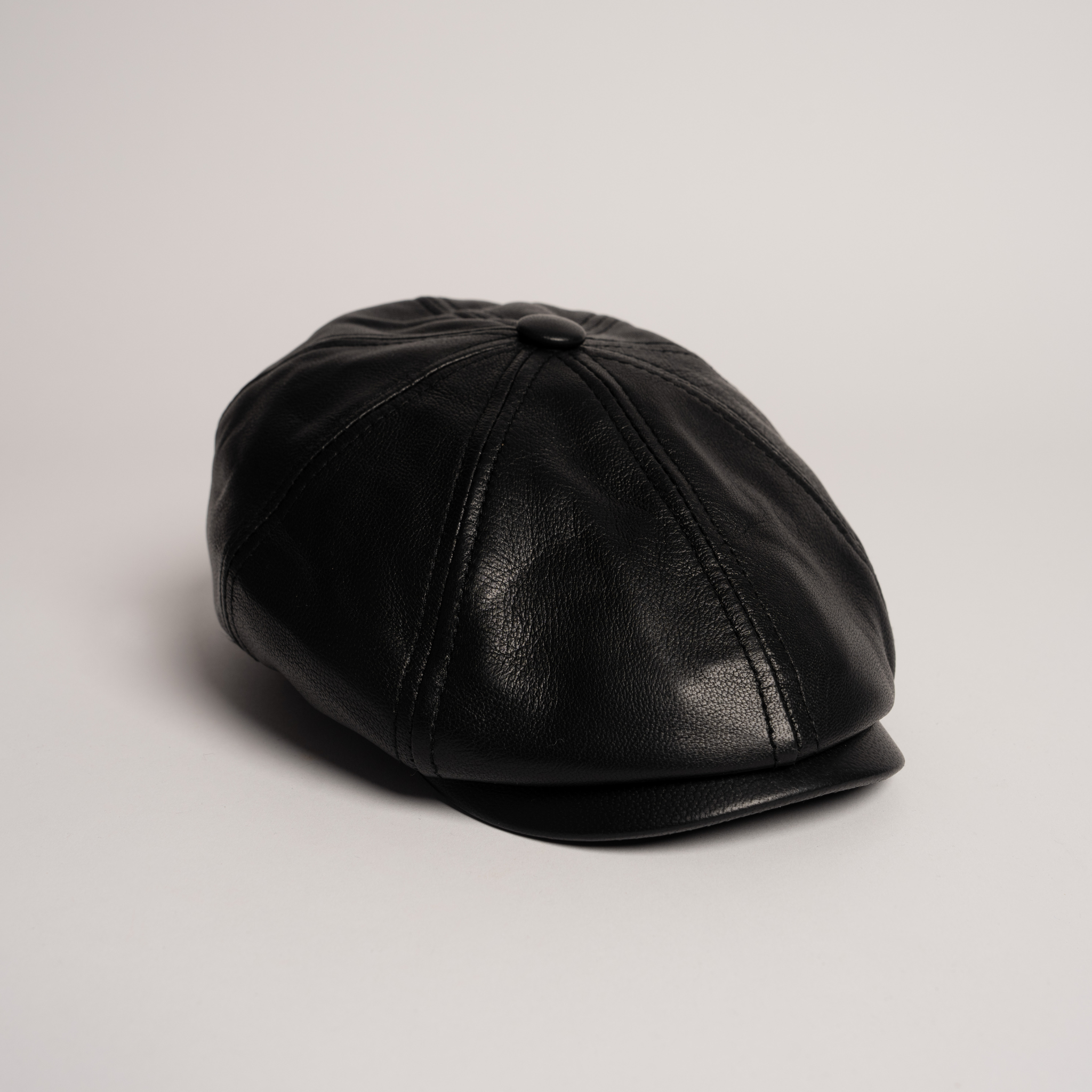 Leather hat