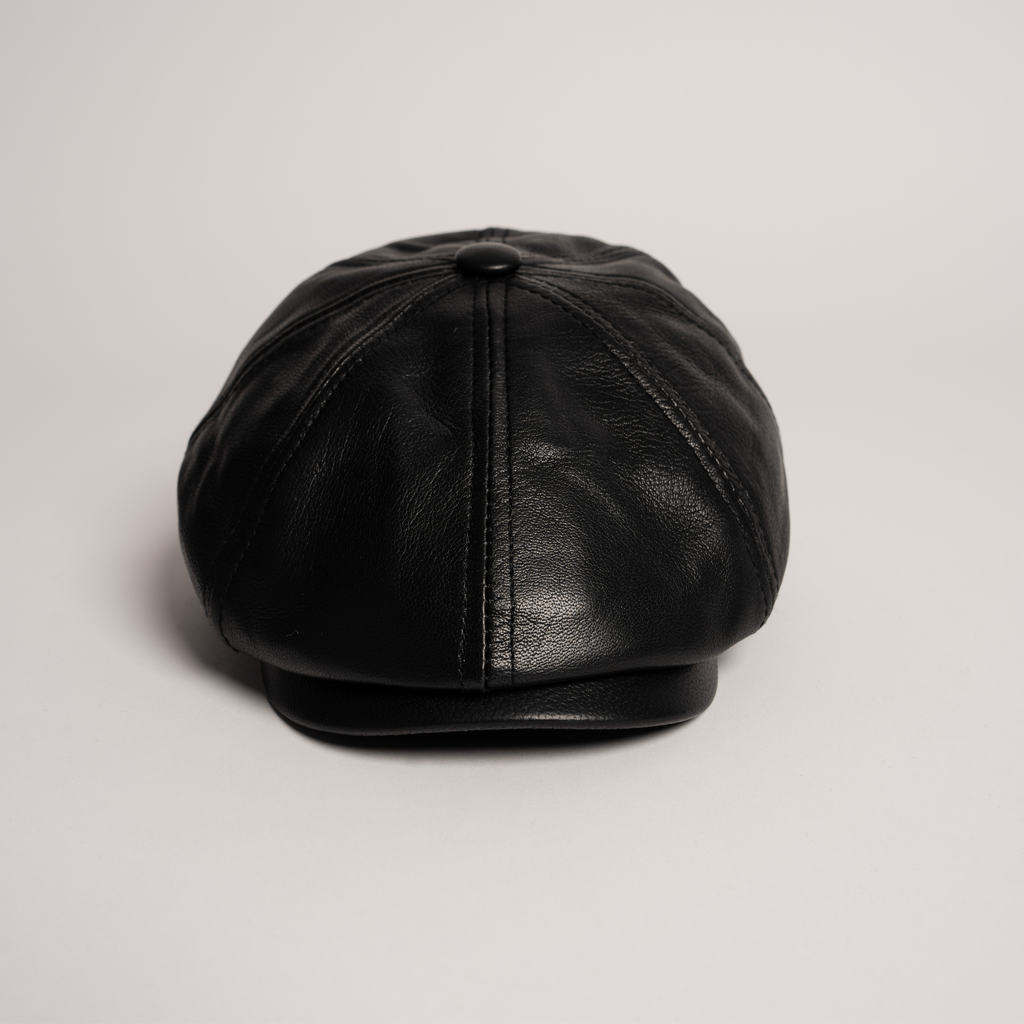 Leather hat