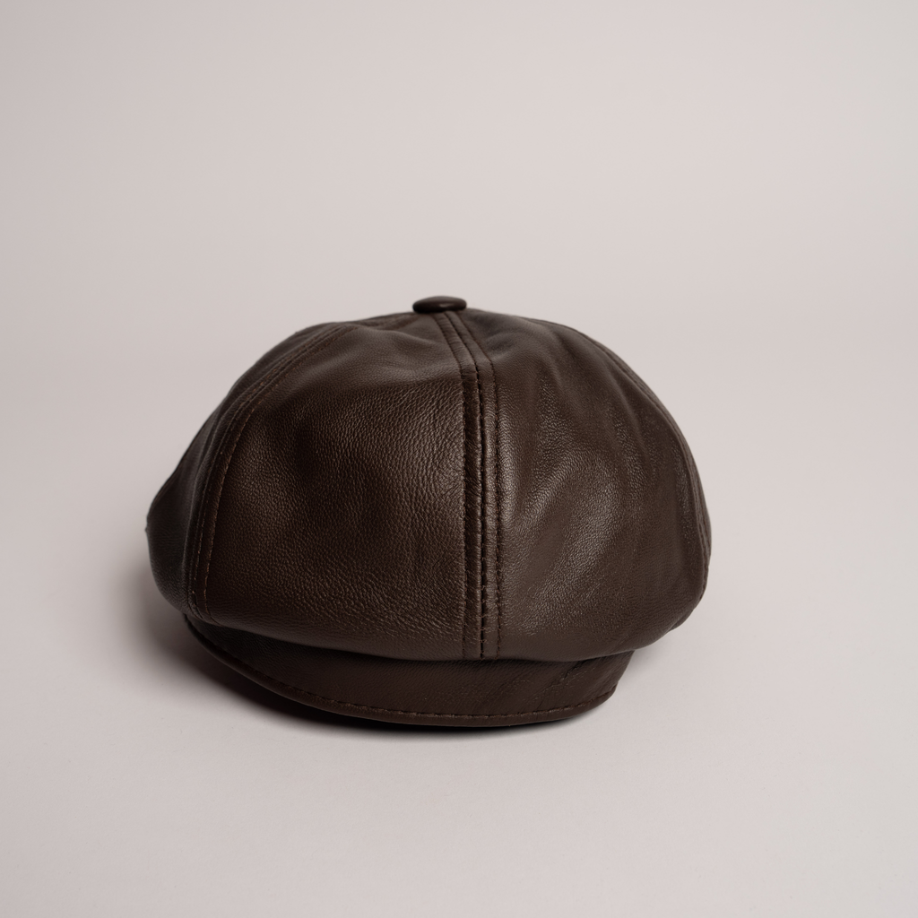 Leather hat