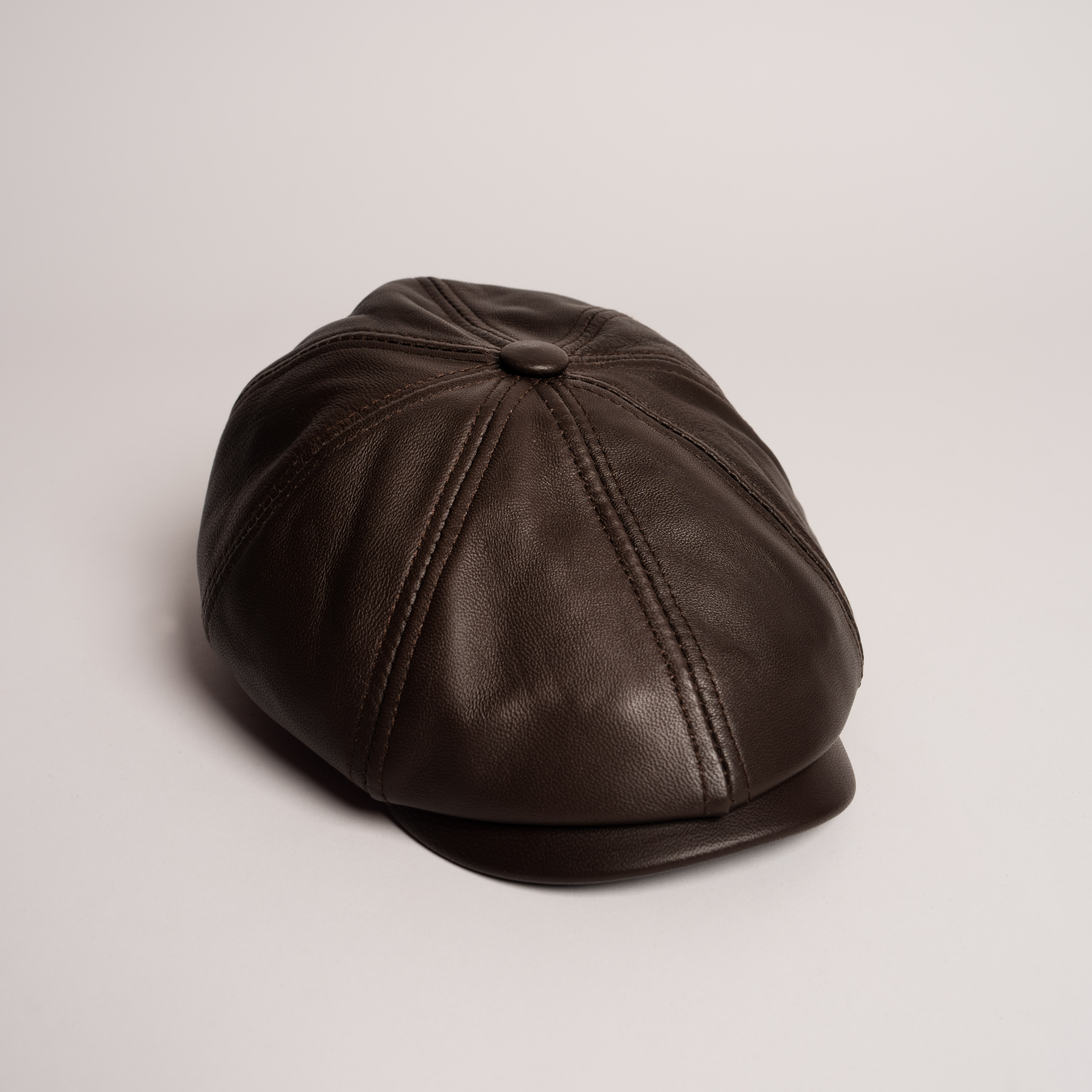 Leather hat