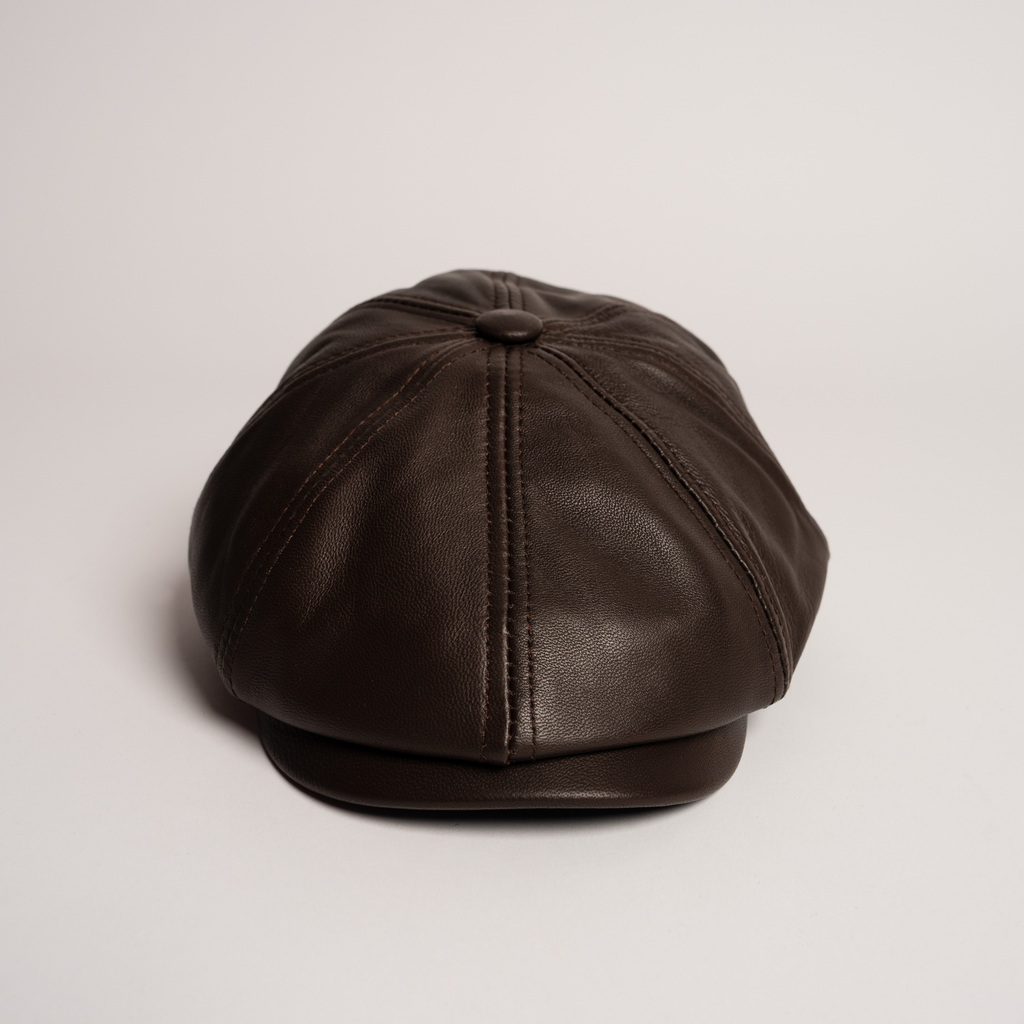 Leather hat